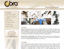 Tablet Screenshot of cobrallc.com